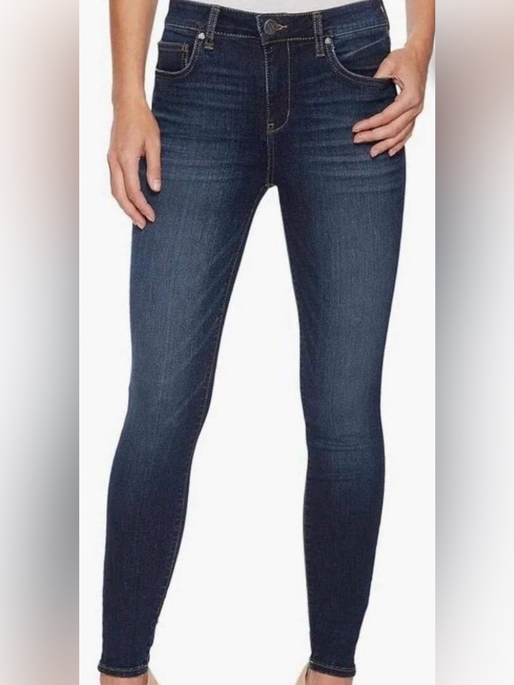 KUT Dark Indigo Skinny Jeans
